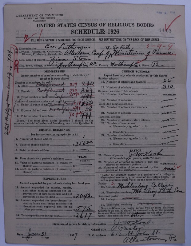 Scan of United Lutheran Church in America: 1415