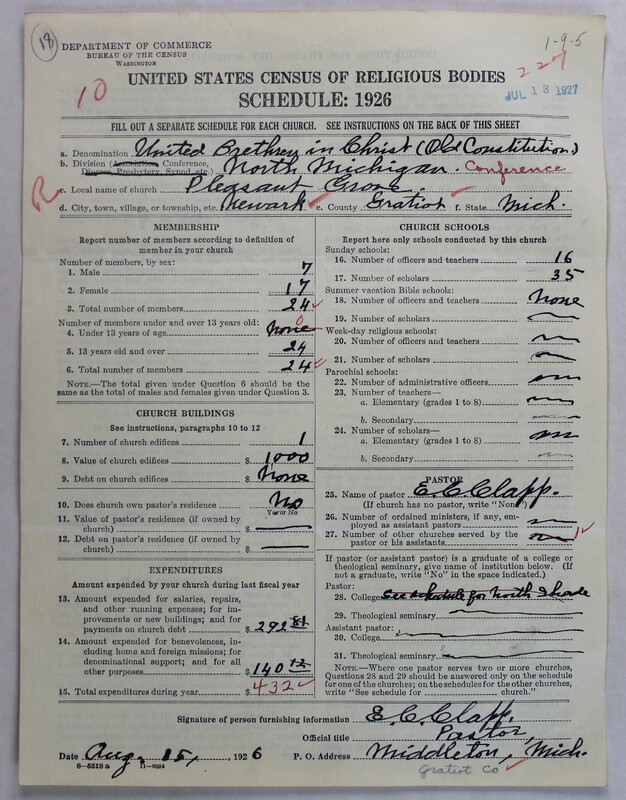 Scan of Church of the United Brethren in Christ (Old Constitution): 227