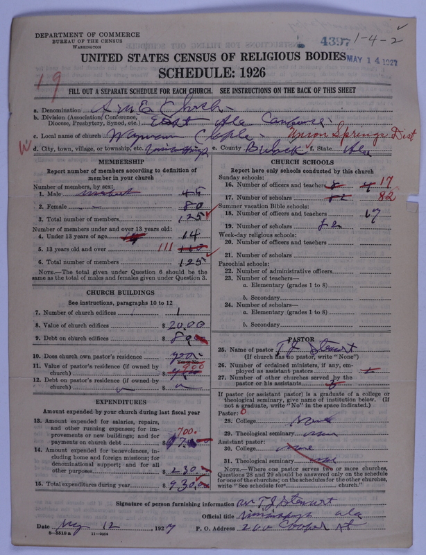 Scan of African Methodist Episcopal Church: 4397