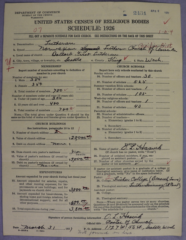 Scan of Norwegian Lutheran Church of America: 2432