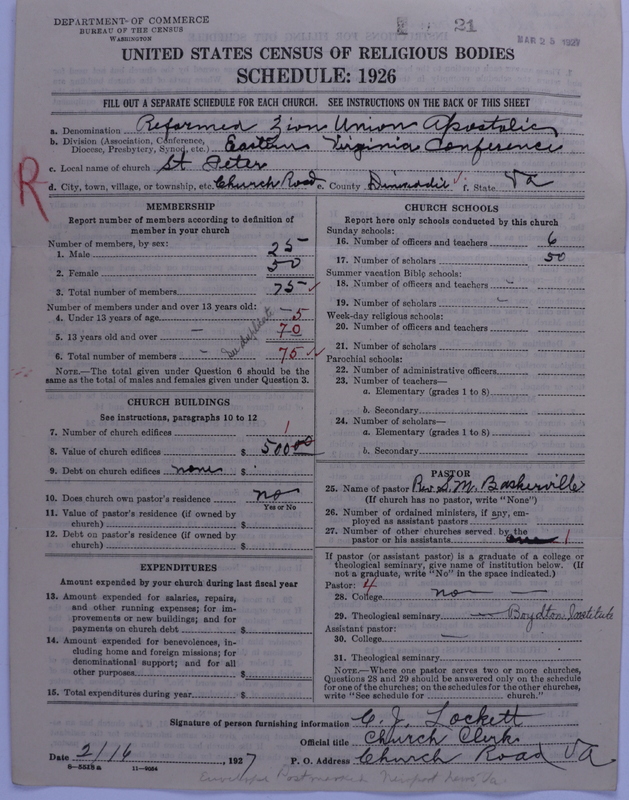 Scan of Reformed Zion Union Apostolic Church: 21