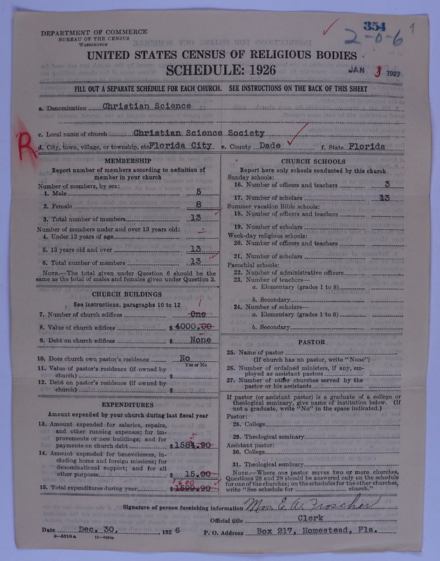 Scan of Church of Christ, Scientist: 354