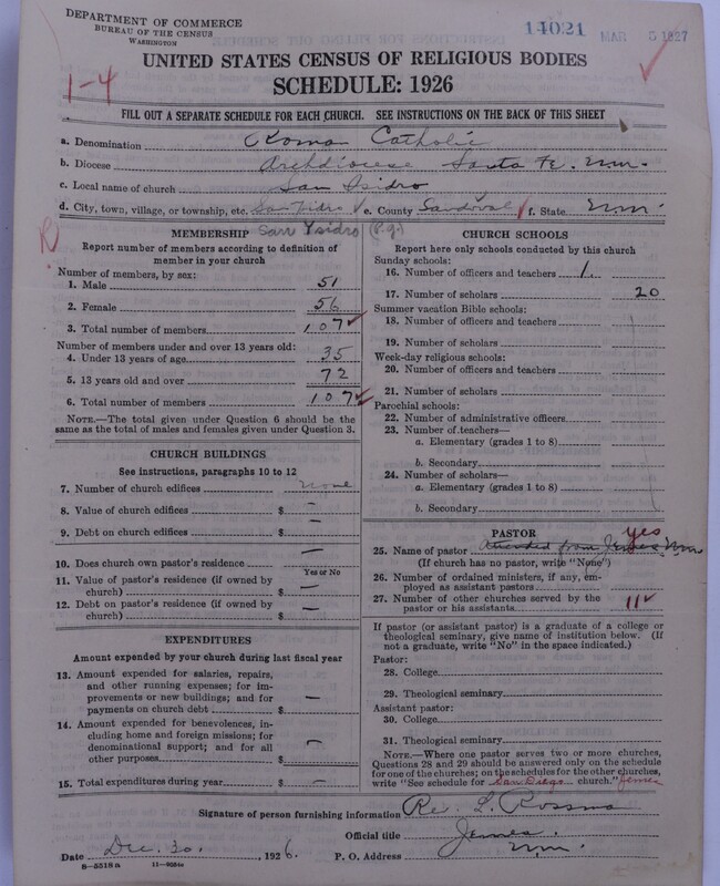 Scan of Roman Catholic Church: 14021