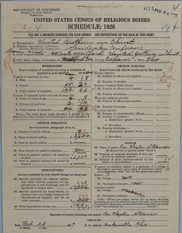 Scan of Church of the United Brethren in Christ: 674