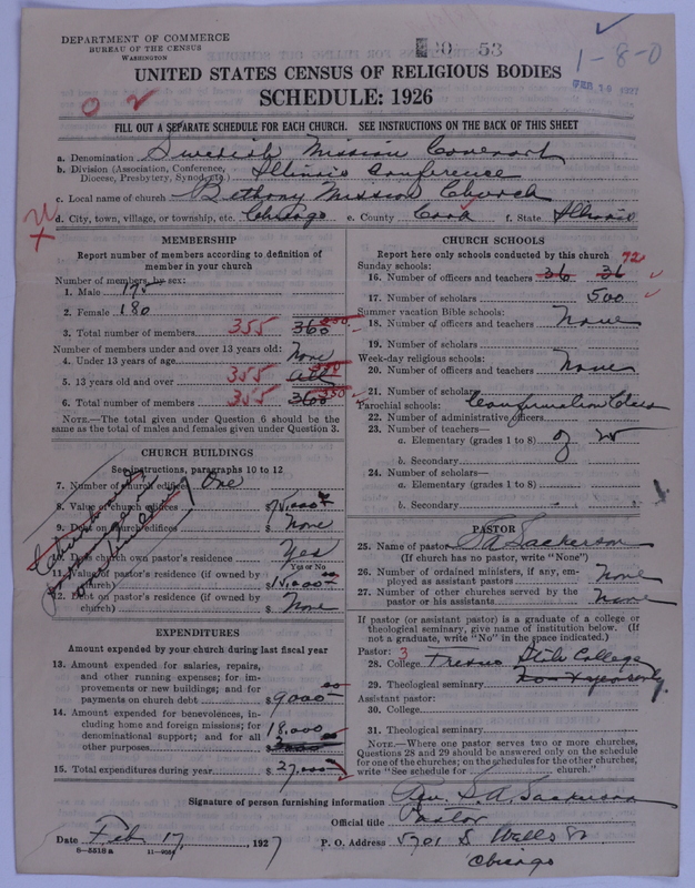 Scan of Swedish Evangelical Mission Covenant of America: 53