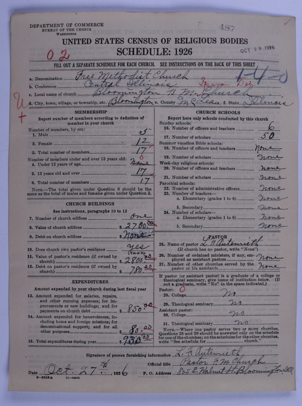 Scan of Free Methodist Church of North America: 487
