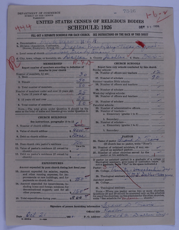Scan of Presbyterian Church in the United States of America: 7546