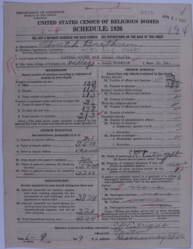 Scan of Church of the United Brethren in Christ: 2478