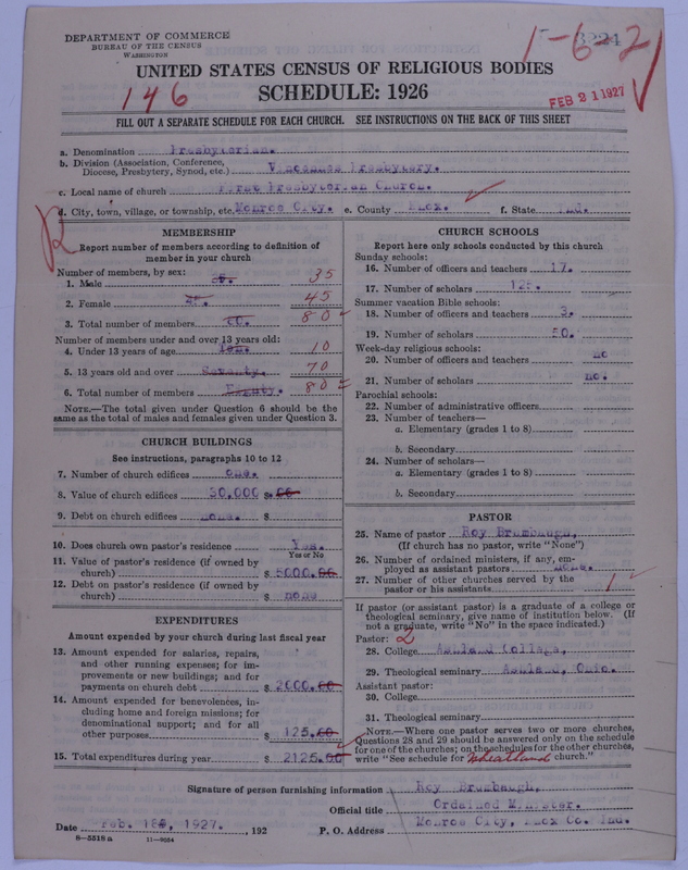 Scan of Presbyterian Church in the United States of America: 3224