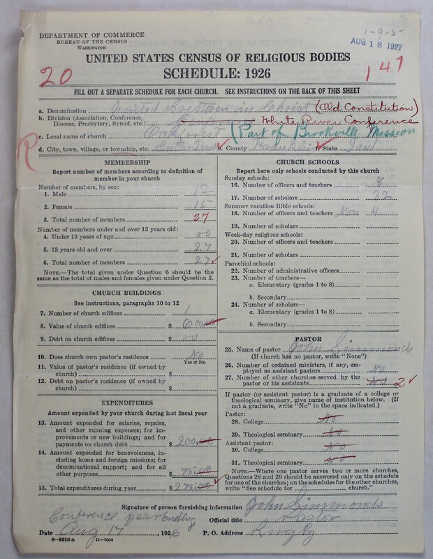 Scan of Church of the United Brethren in Christ (Old Constitution): 147