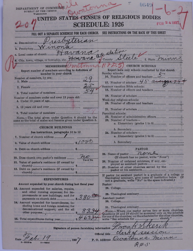 Scan of Presbyterian Church in the United States of America: 4649