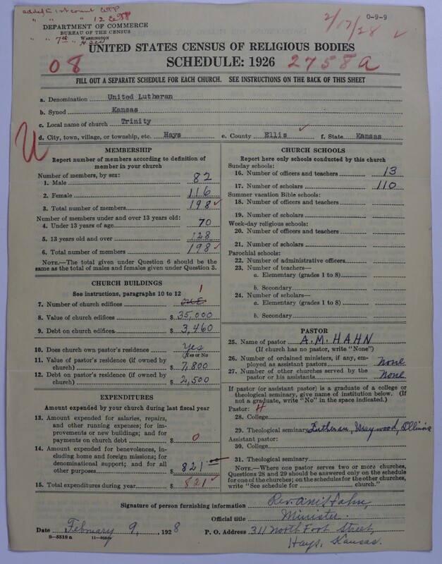 Scan of United Lutheran Church in America: 2758a