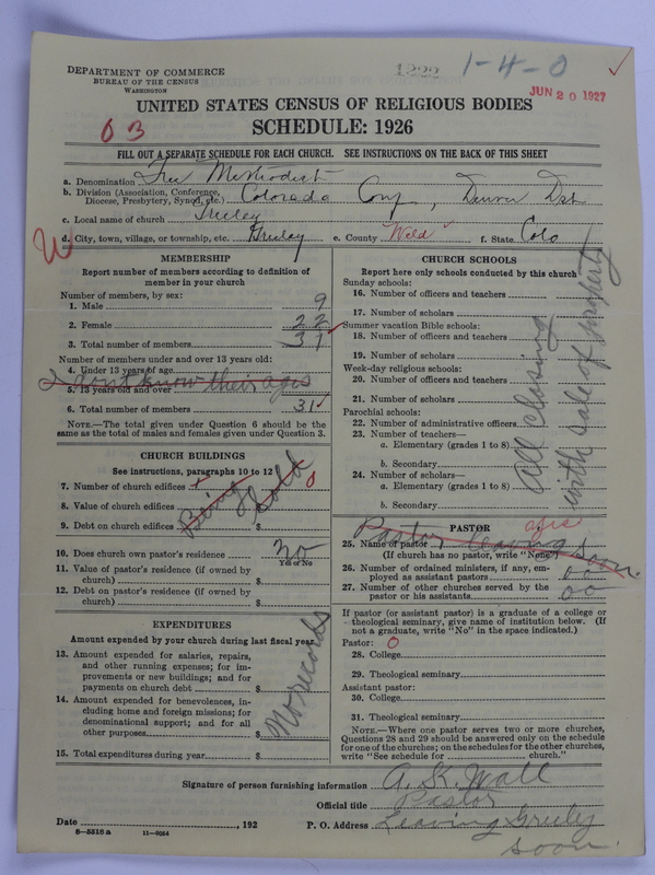Scan of Free Methodist Church of North America: 1222