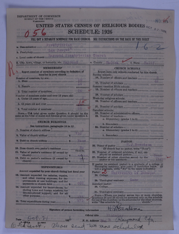 Scan of Presbyterian Church in the United States of America: 8736