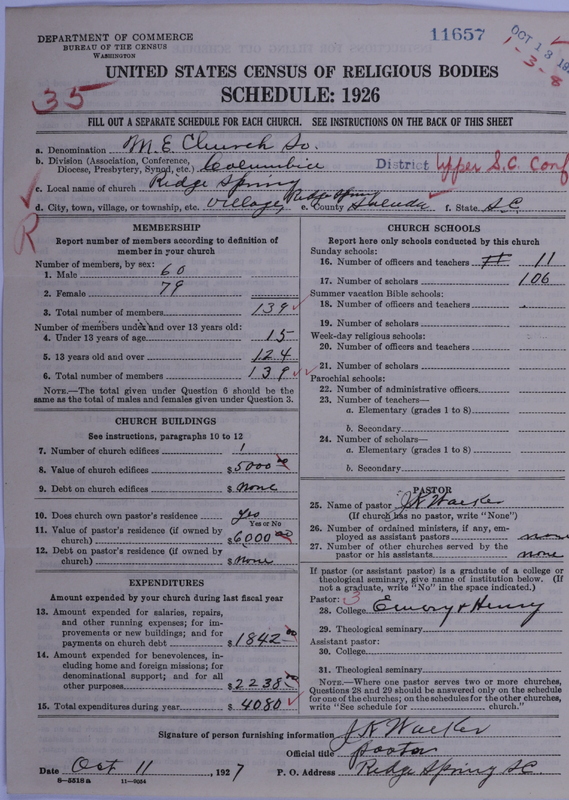 Scan of Methodist Episcopal Church, South: 11657