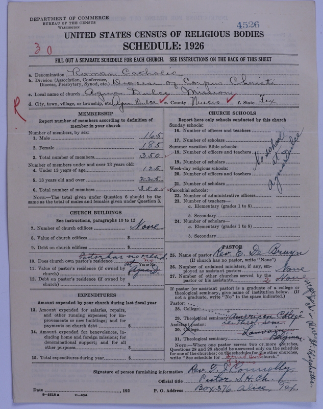 Scan of Roman Catholic Church: 4526