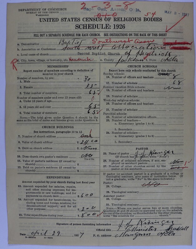 Scan of Missionary Baptist General Assembly of Oklahoma: 54