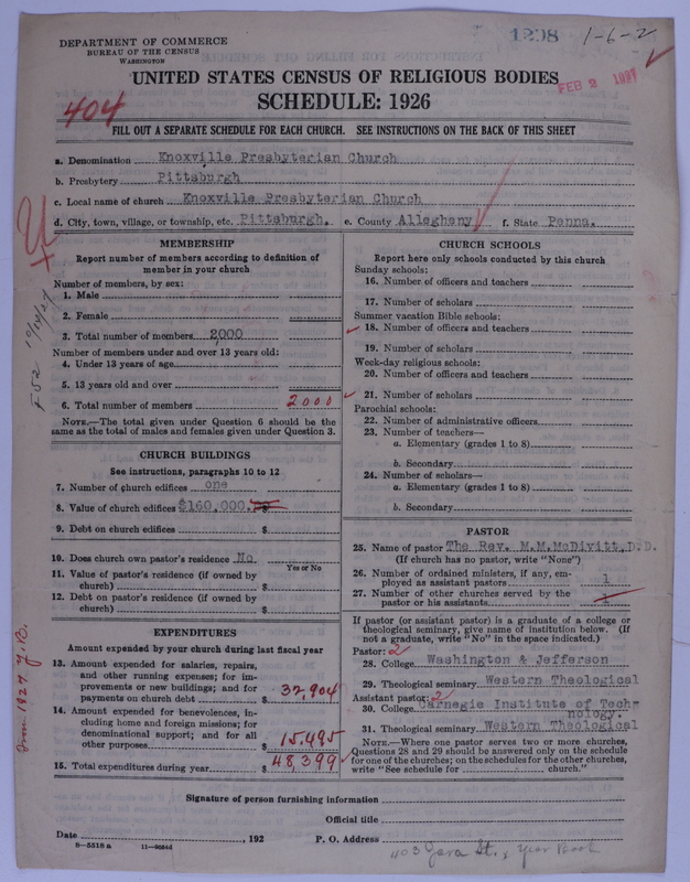 Scan of Presbyterian Church in the United States of America: 1298