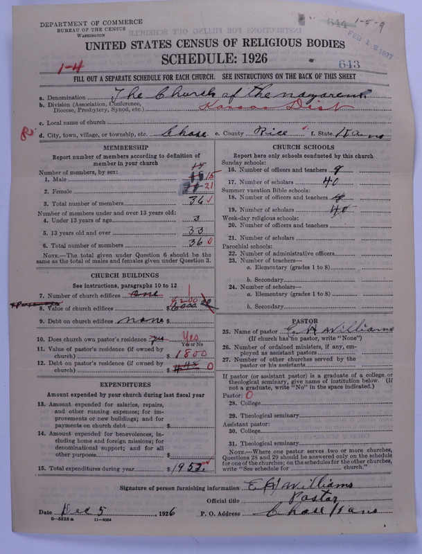 Scan of Church of the Nazarene: 643
