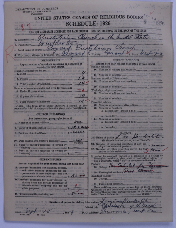 Scan of Presbyterian Church in the United States: 605