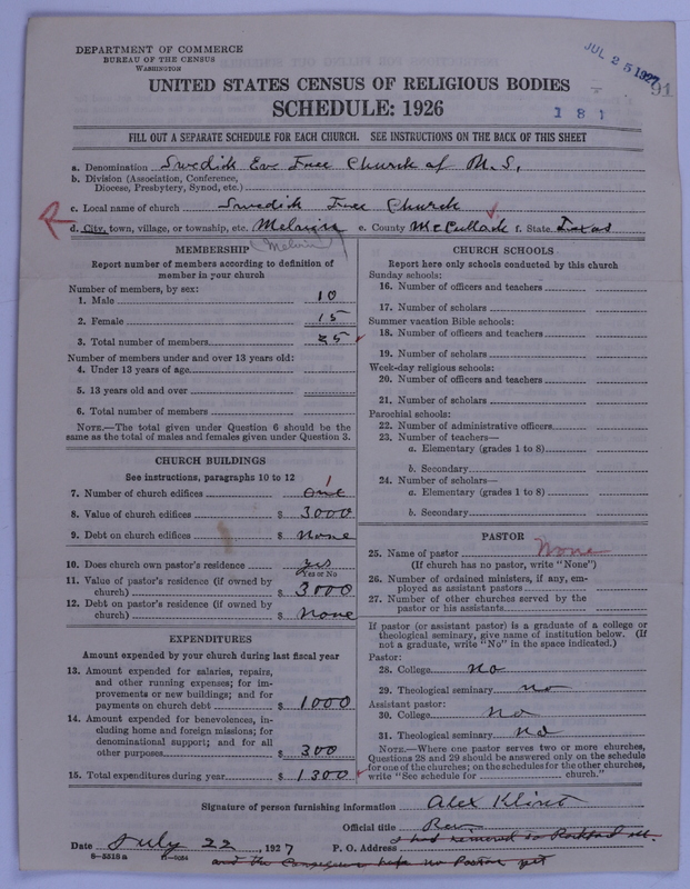 Scan of Swedish Evangelical Free Church of the United States of America: 91