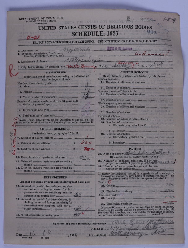 Scan of Church of the Nazarene: 902