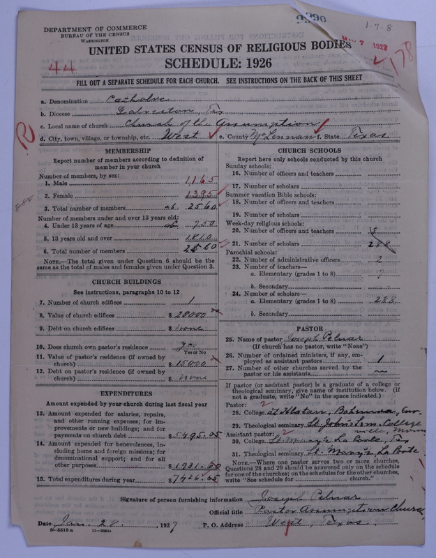 Scan of Roman Catholic Church: 9990