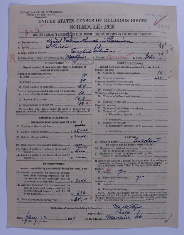 Scan of United Lutheran Church in America: 2292