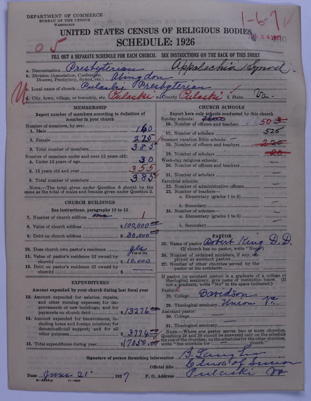 Scan of Presbyterian Church in the United States: 430