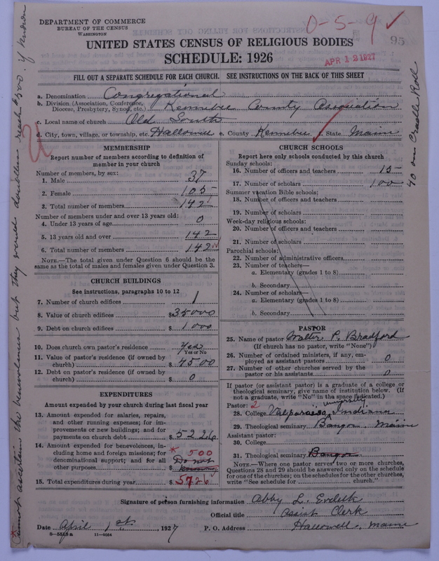 Scan of Congregational Churches: 95
