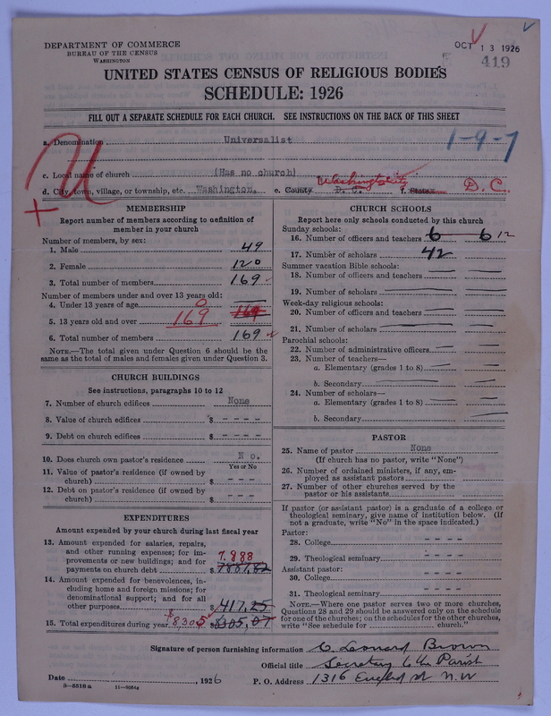 Scan of Universalist Church: 419