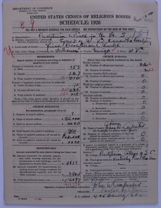 Scan of Presbyterian Church in the United States: 669