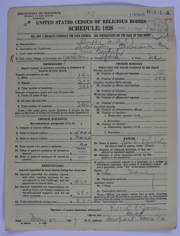 Scan of Negro Baptists: 19608
