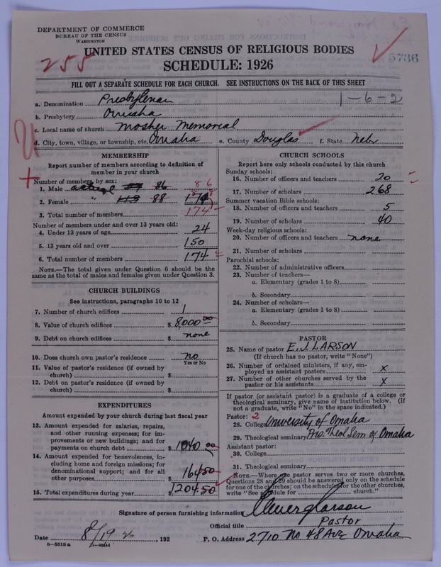 Scan of Presbyterian Church in the United States of America: 5736