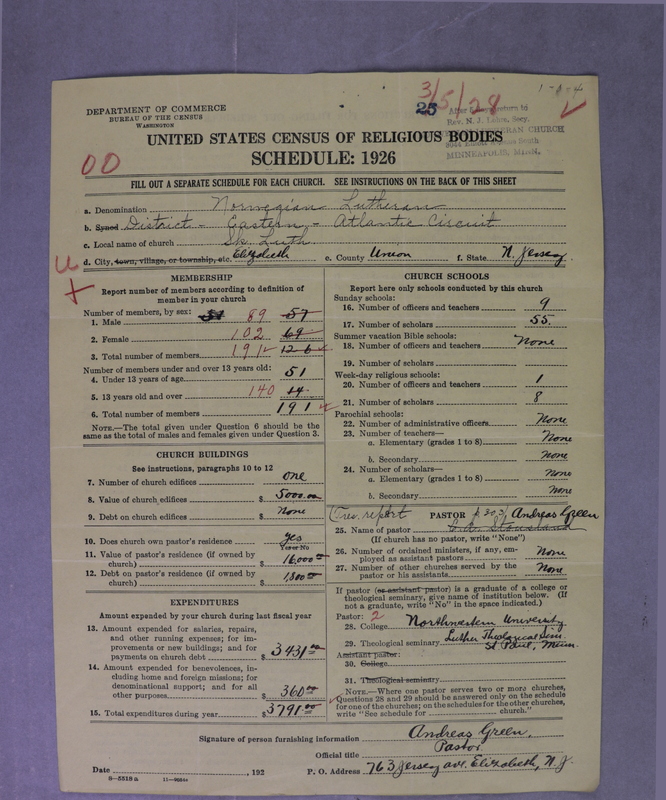 Scan of Norwegian Lutheran Church of America: 25