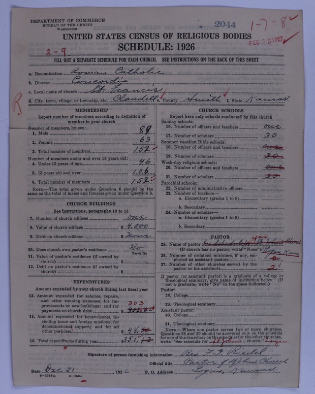 Scan of Roman Catholic Church: 2044