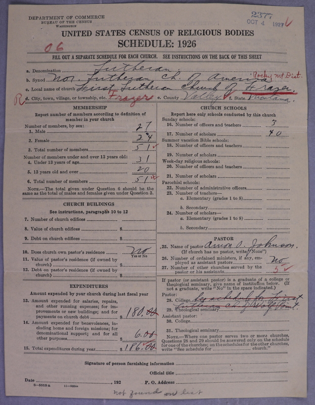 Scan of Norwegian Lutheran Church of America: 2377