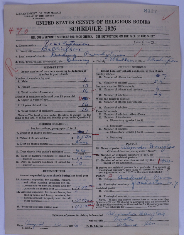 Scan of Presbyterian Church in the United States of America: 8417