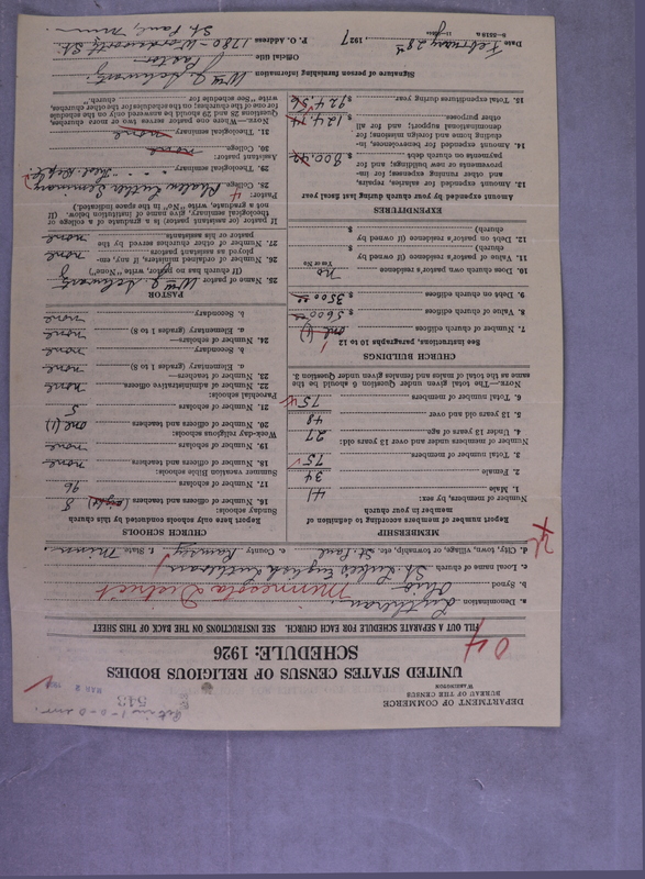 Scan of Synod of the Reformed Presbyterian Church of North America: 543