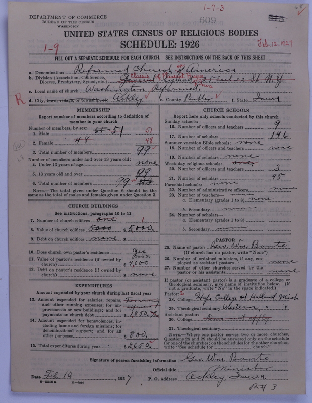 Scan of Reformed Church in America: 609