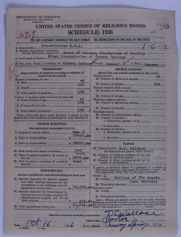 Scan of Presbyterian Church in the United States of America: 6118