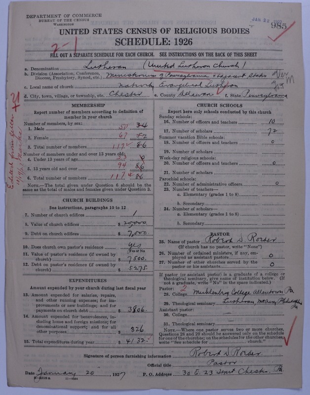 Scan of United Lutheran Church in America: 985