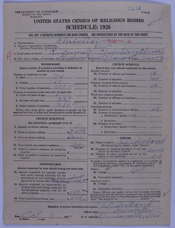 Scan of Disciples of Christ: 2132