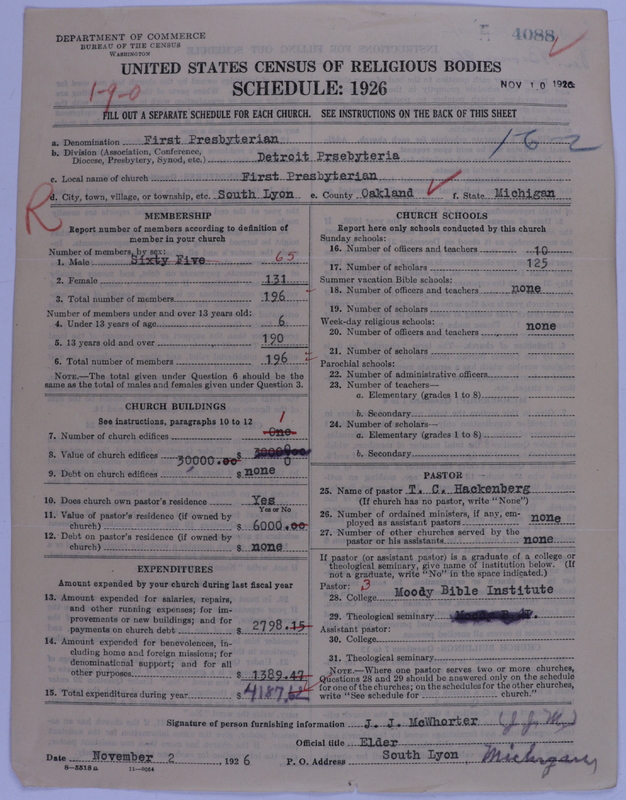 Scan of Presbyterian Church in the United States of America: 4088
