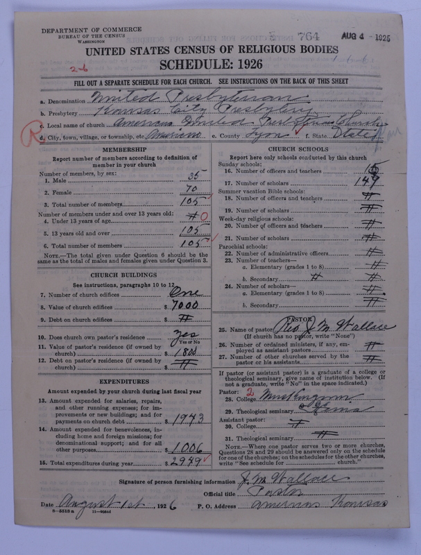Scan of United Presbyterian Church of North America: 764
