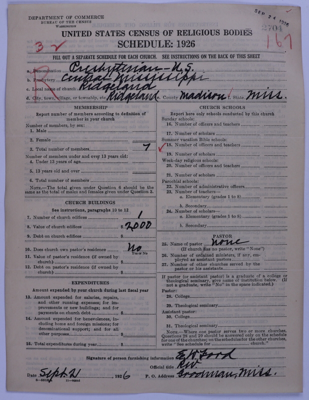 Scan of Presbyterian Church in the United States: 2704