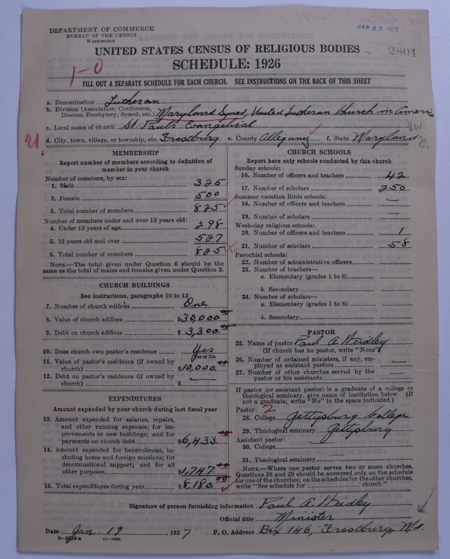 Scan of United Lutheran Church in America: 2801