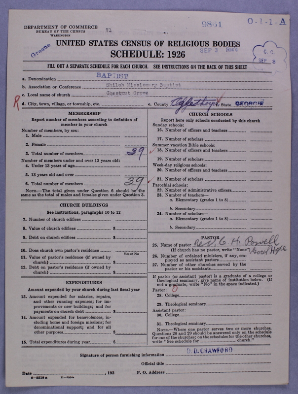 Scan of Negro Baptists: 9861