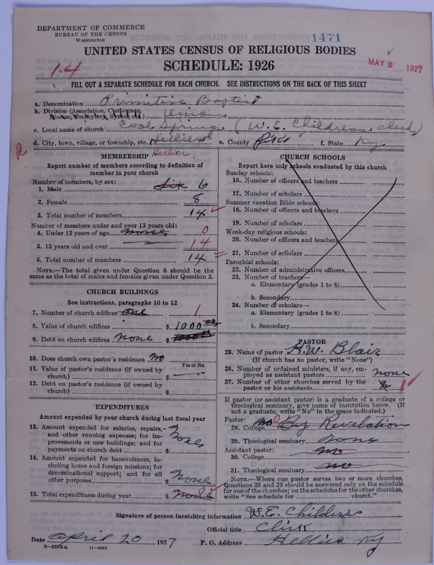 Scan of Primitive Baptists: 1471