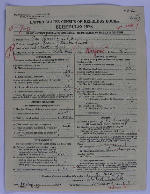 Scan of Presbyterian Church in the United States of America: 6548